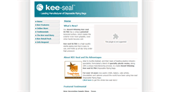 Desktop Screenshot of keeseal.com