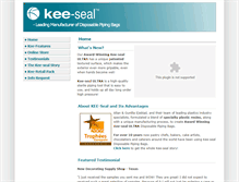 Tablet Screenshot of keeseal.com